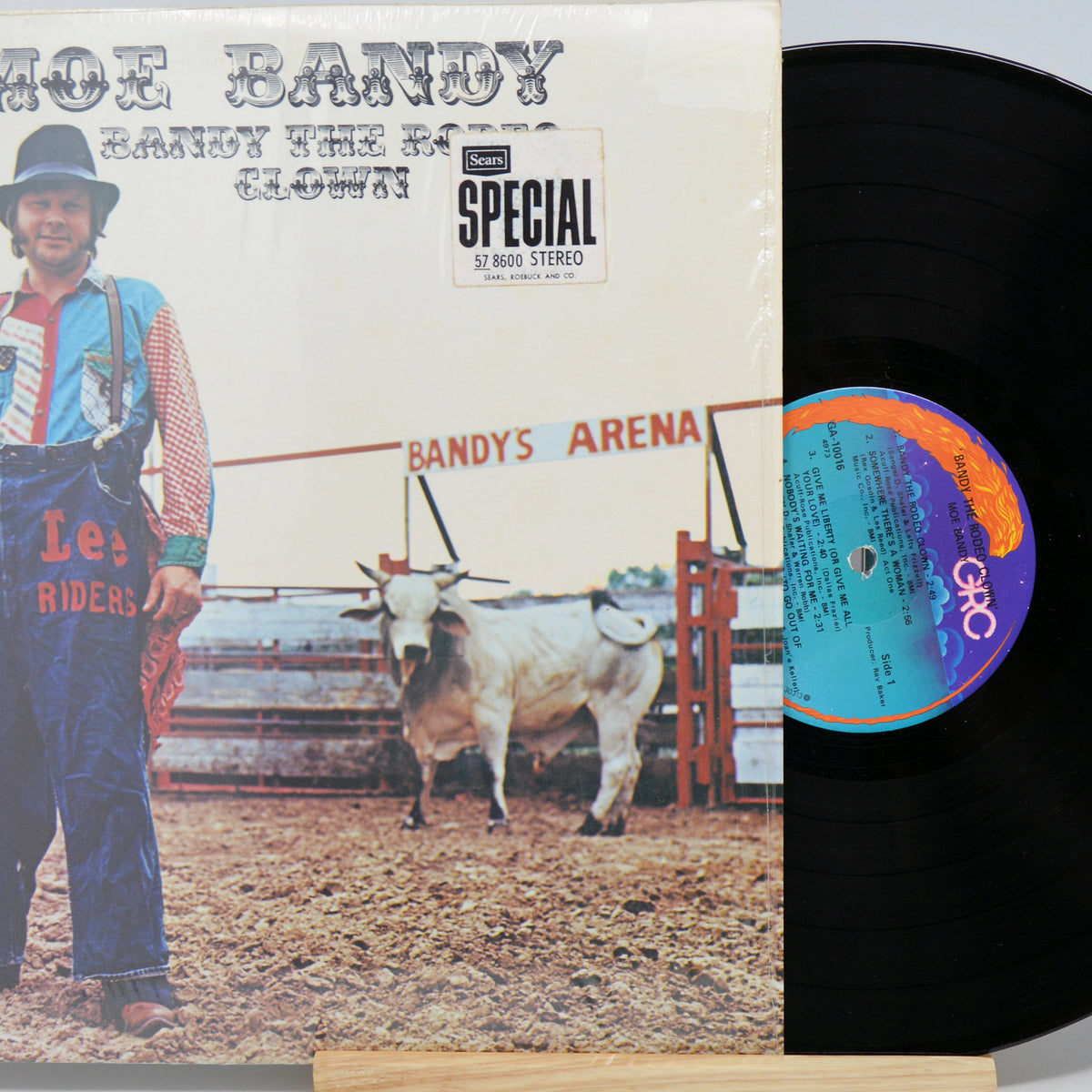 Moe Bandy - The Rodeo Clown, Vinyl Record Album Lp, Grc Ga10016 – Joe's 