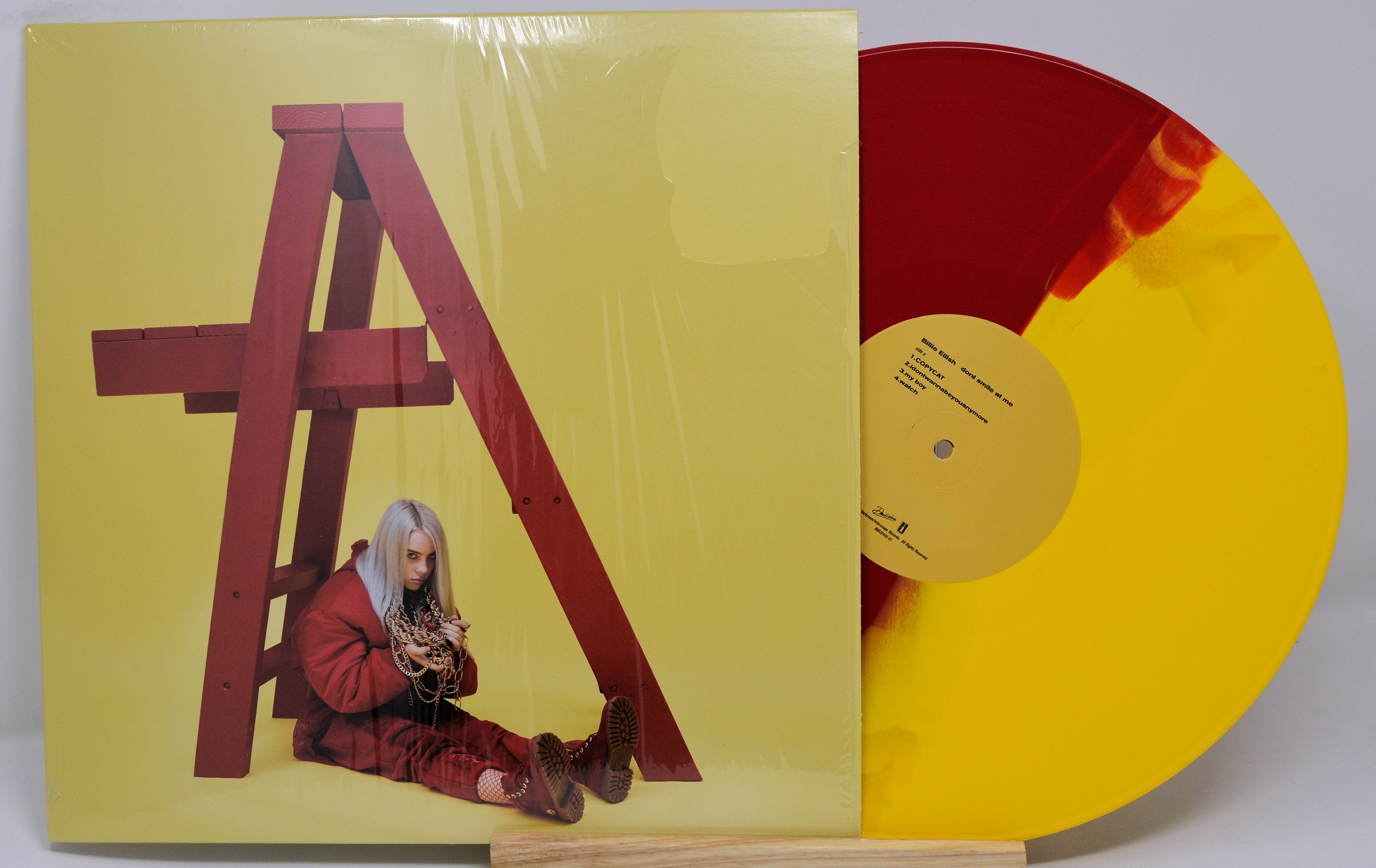 Billie hotsell Eilish Don’t Smile At Me UO Yellow Vinyl