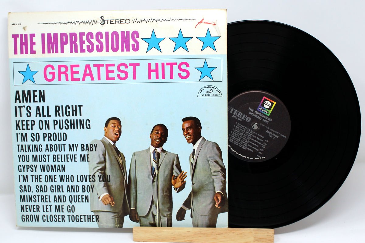 Impressions - Greatest Hits, Vinyl Record Album Lp, Abc Paramount – Joe 