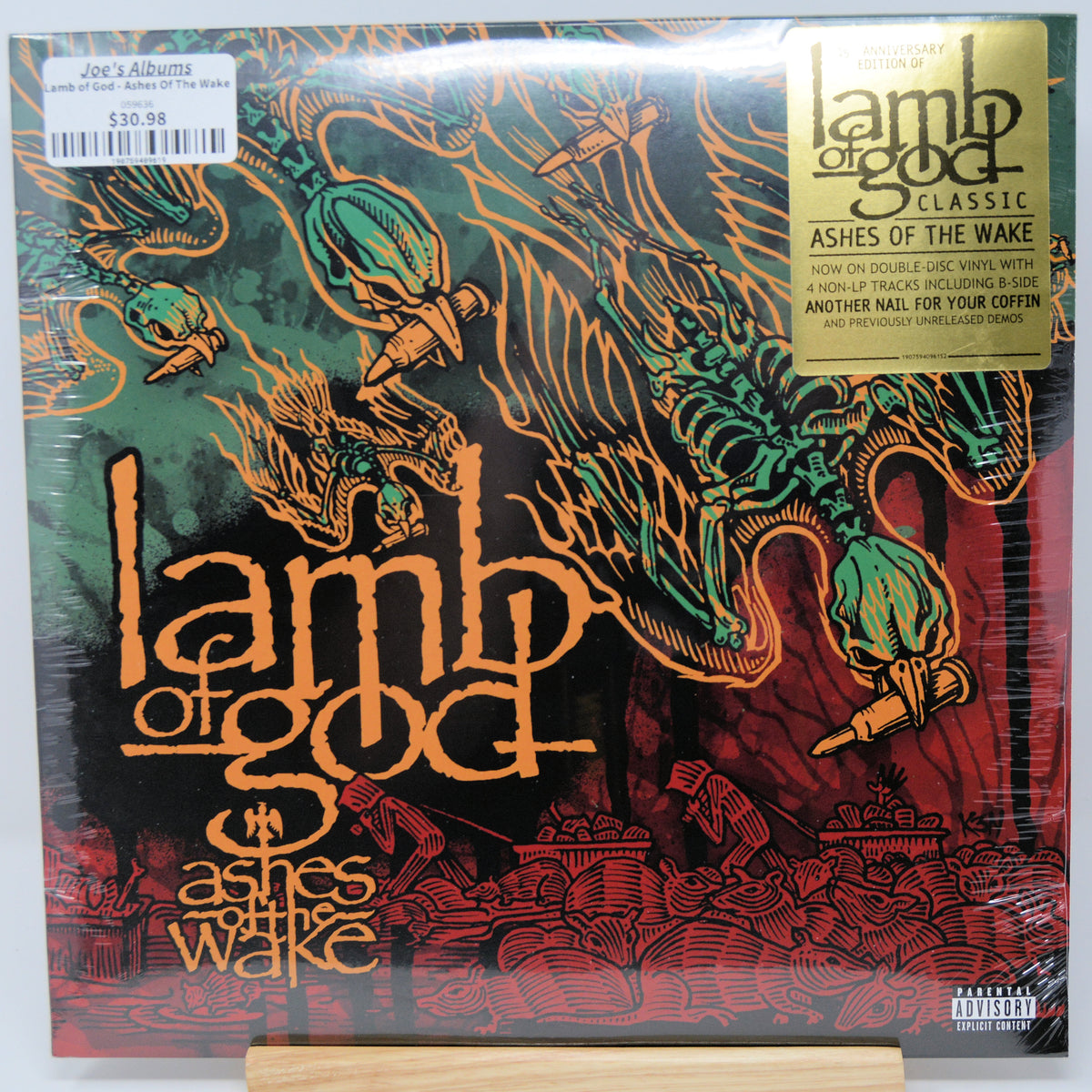 lamb of god ashes of the wake 20th anniversary 2lp