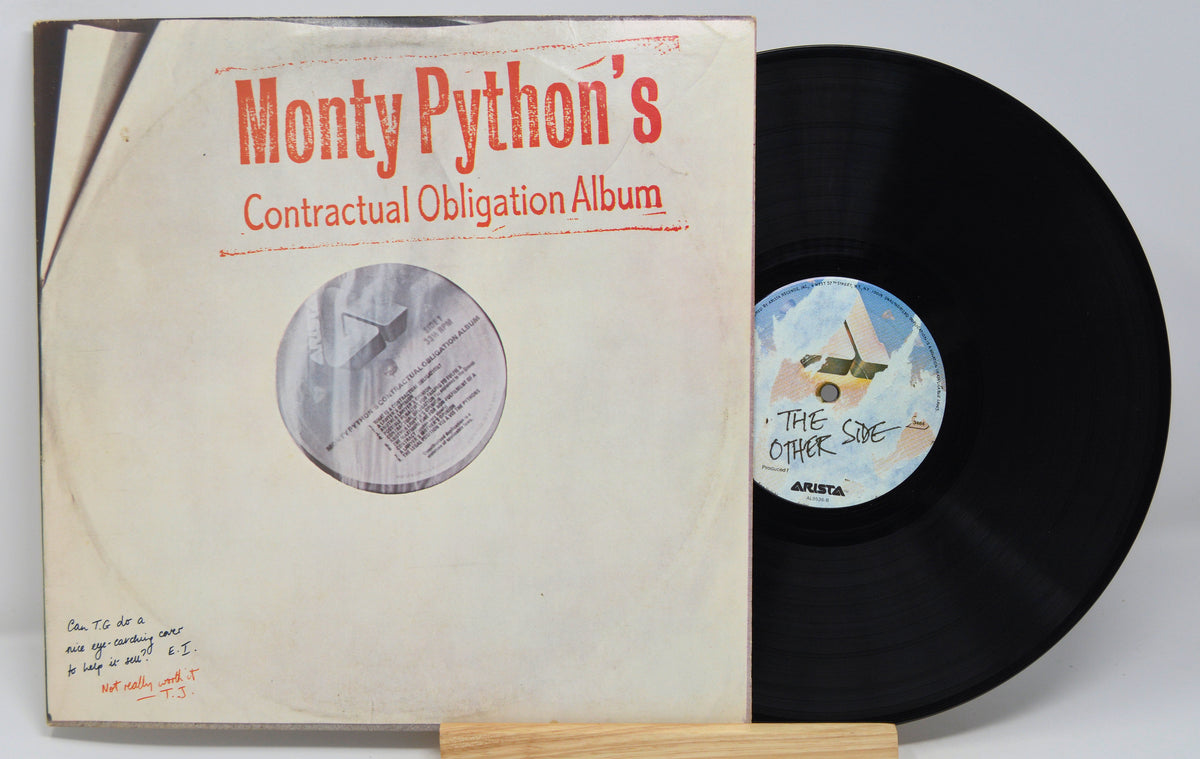 Monty Python - Contractual Obligation Album, Vinyl Record LP, Comedy ...