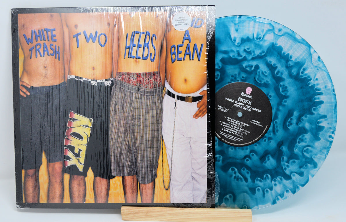 NOFX - White Trash, Vinyl Record Album LP, Punk, Blue & Clear Used