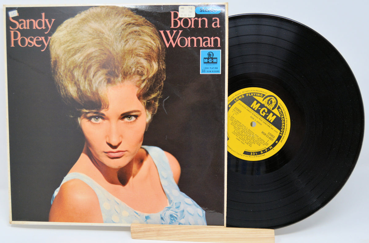 Sandy Posey Born A Woman Vinyl Record Lp Mgm Cs 8035 Joes Albums