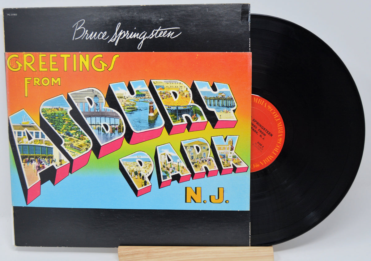 Springsteen, Bruce - Greetings From Asbury Park, Vinyl Record Album LP ...