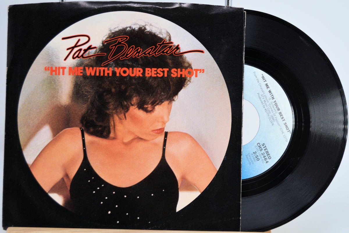 Pat Benatar - Hit Me With Your Best Shot, Vinyl Record, 7 Inch, 45 Rpm 