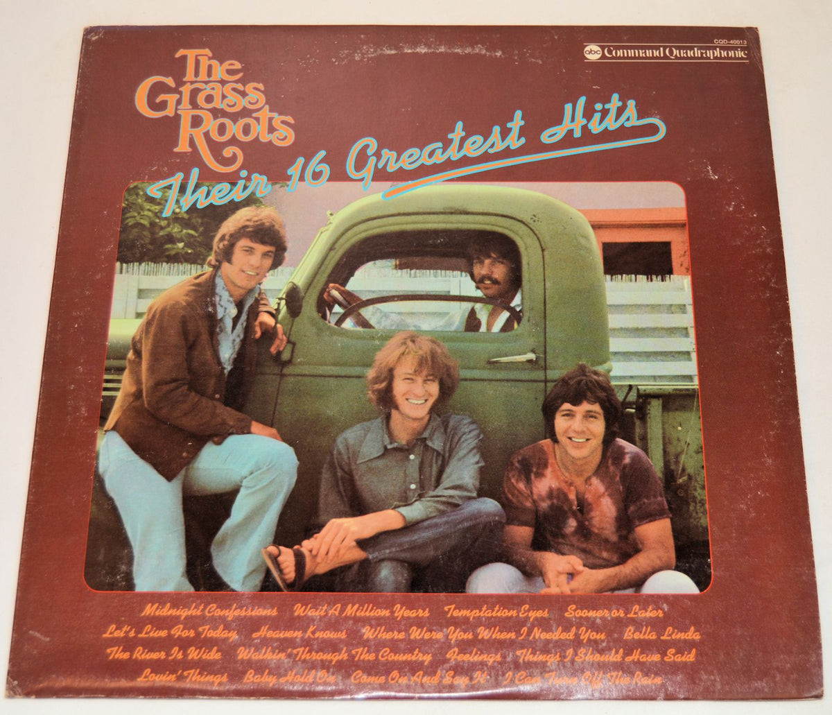 The Grass Roots 16 Greatest Hits Vinyl Record Album Lp Joes Albums 0078