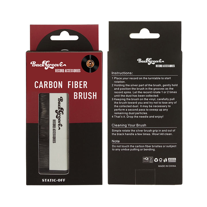 Backgroove Audio - Carbon Fiber Record Brush