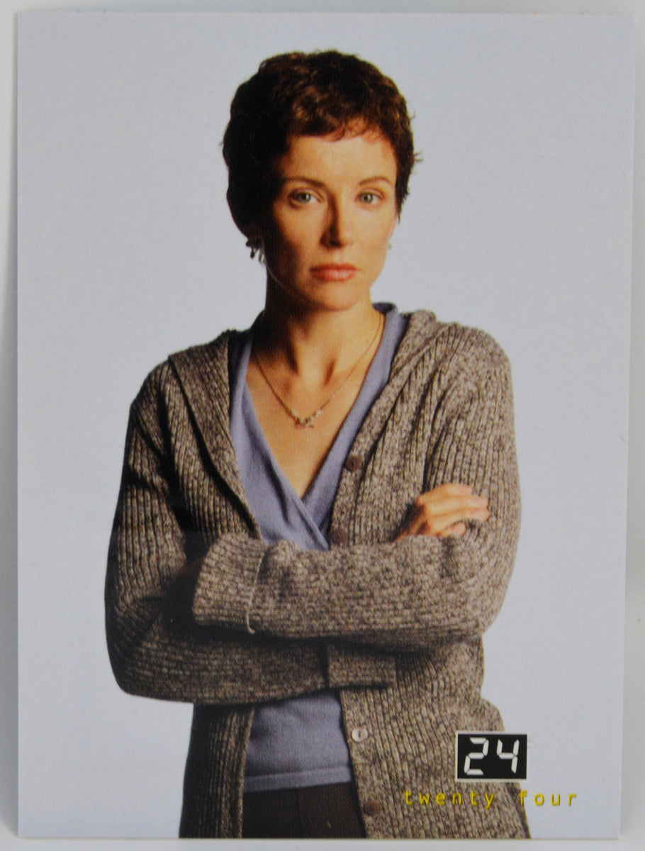 Teri Bauer / Leslie Hope - 24 Season, Comic Images, Sweater Card – Joe ...