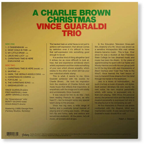 Guaraldi, Vince - A Charlie Brown Christmas (Gold Foil)