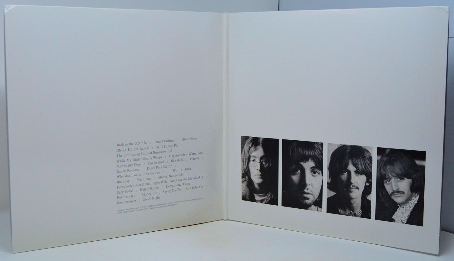 The Beatles - White Album, Vinyl Record Album LP, Repress, 180G – Joe's ...