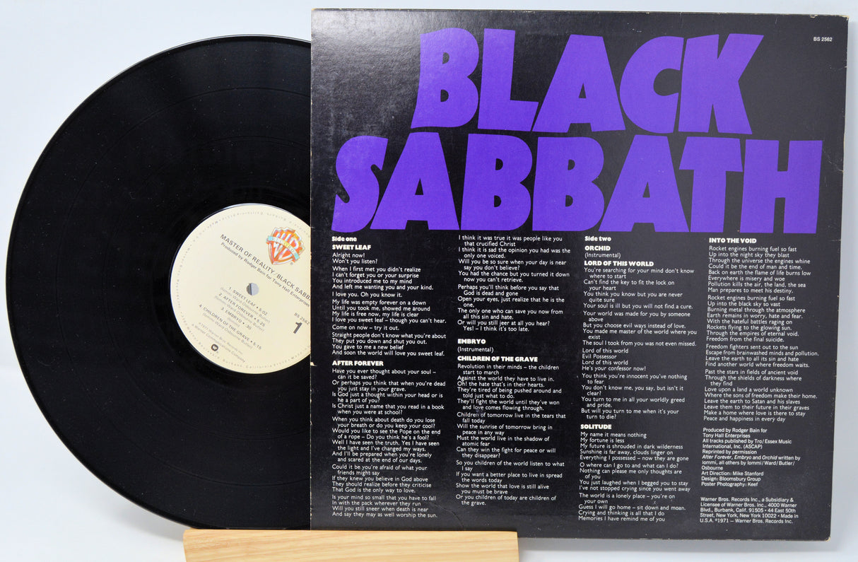 Black Sabbath - Master Of Reality