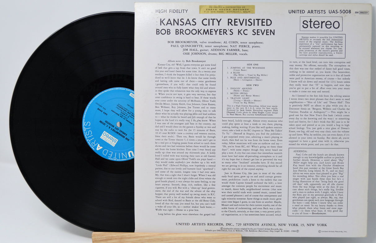 Brookmeyer, Bob - Kansas City Revisited