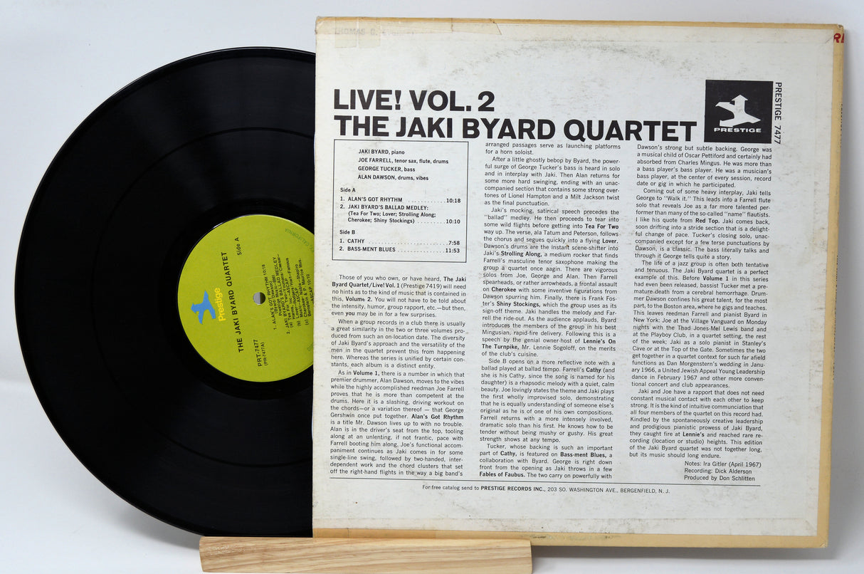 Byard, Jaki - Live! Vol. 2