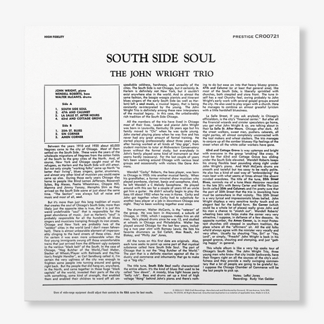 Wright, John - South Side Soul