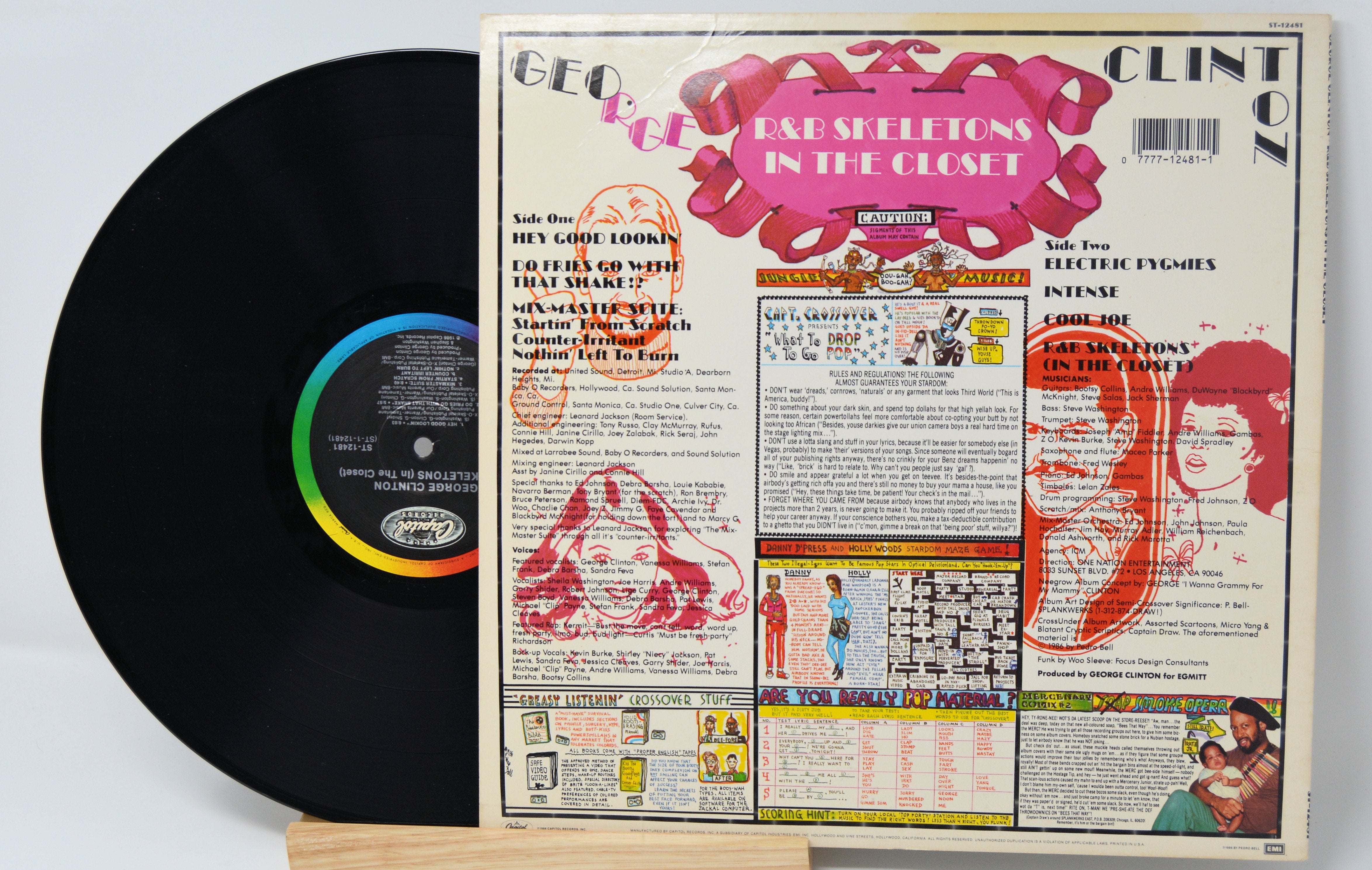 George Clinton - R&B Skeletons In The Closet, Vinyl Record Album LP ...