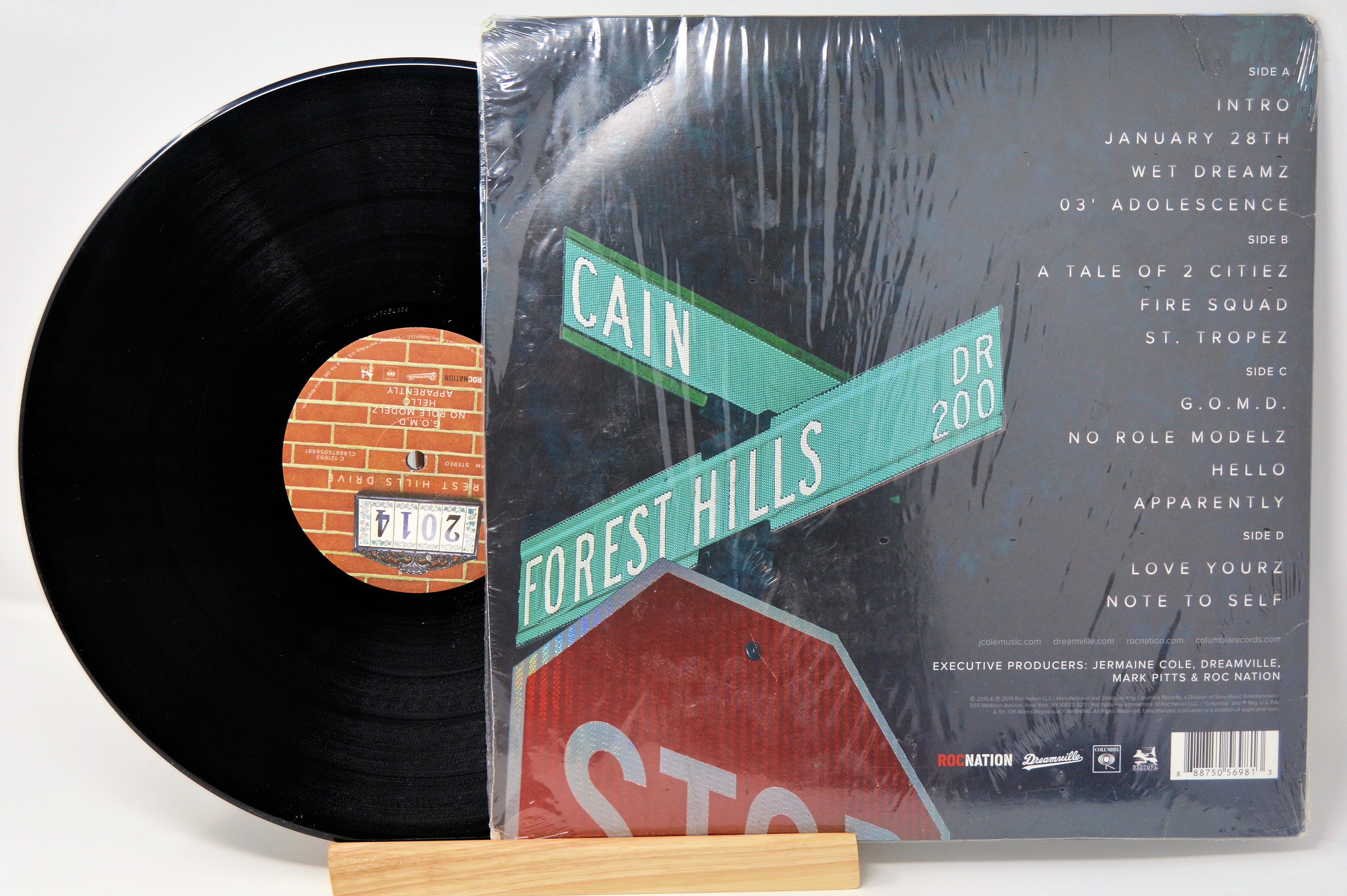 NEW SEALED: J. COLE - 2014 Forest Hills Drive (2x good LPs) RARE VINYL