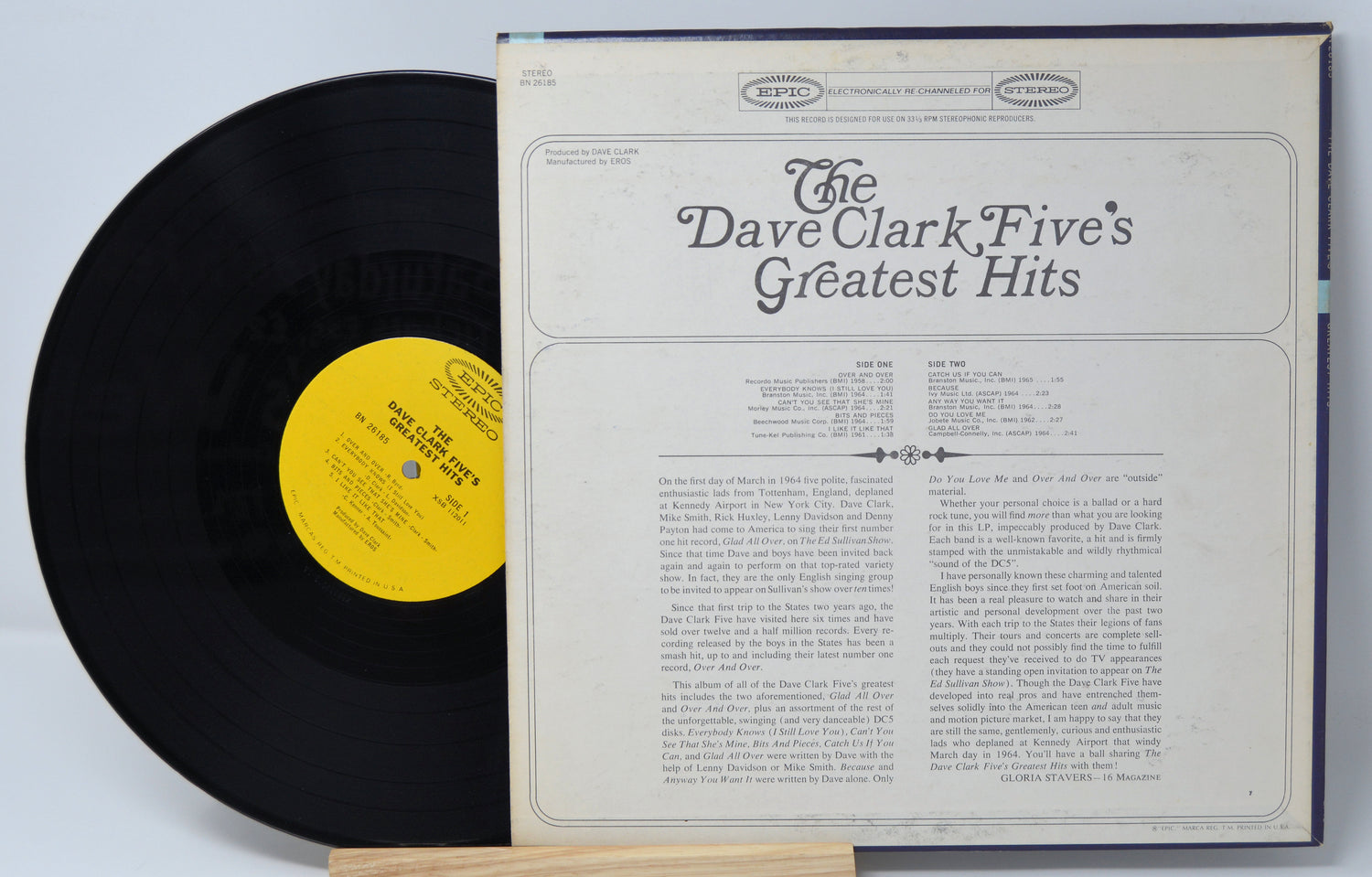 Dave Clark Five - Greatest Hits, Vinyl Record Album LP – Joe's Albums