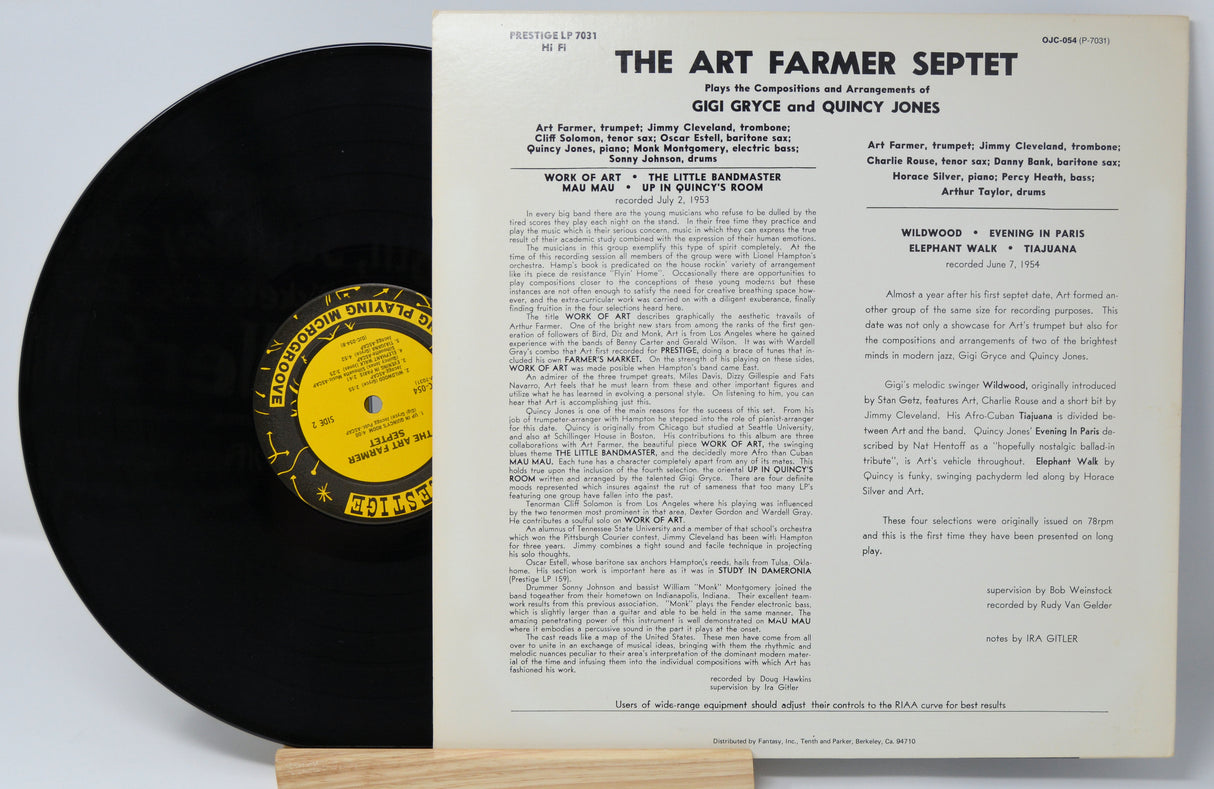 Farmer, Art - Septet