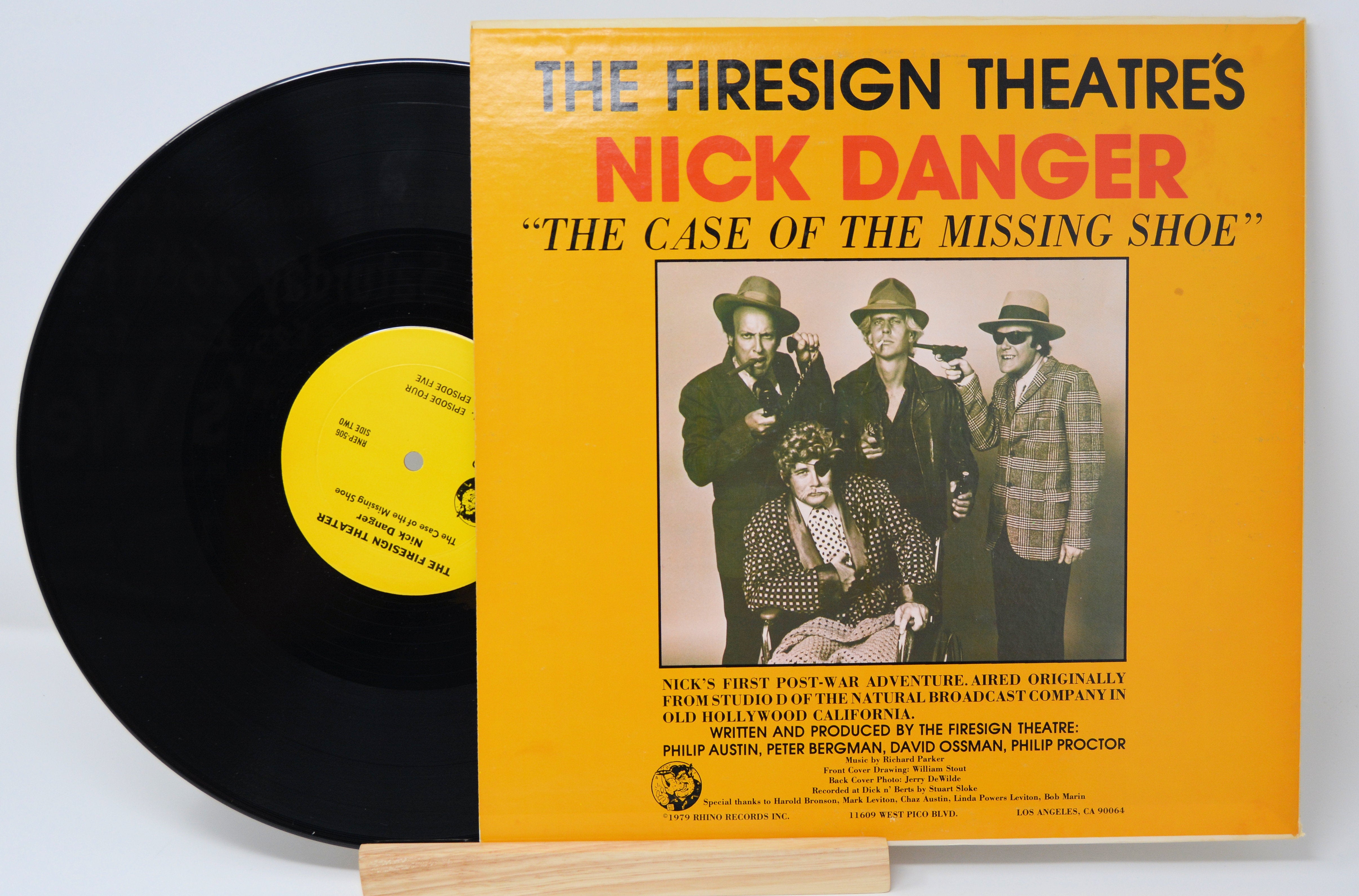 Firesign Theatre - Nick Danger Case Of Missing Shoe, Vinyl Record LP ...