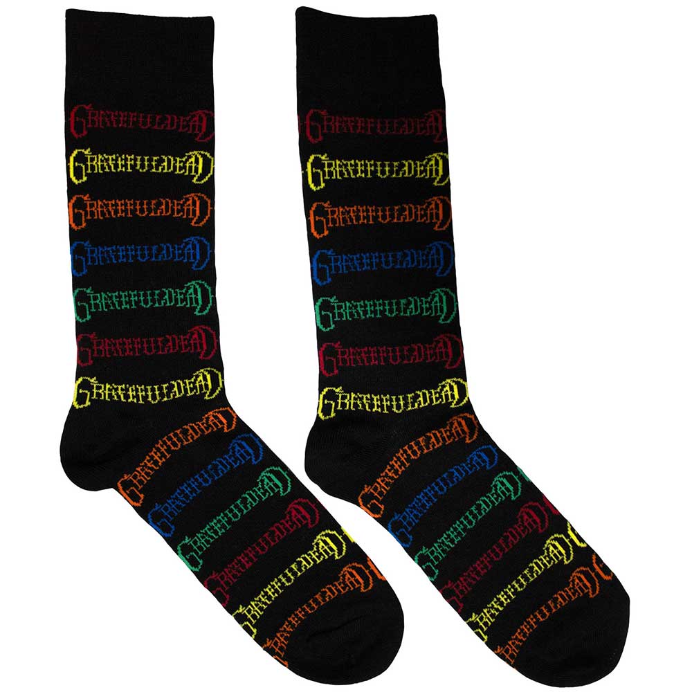 Grateful Dead - Colored Logo Socks