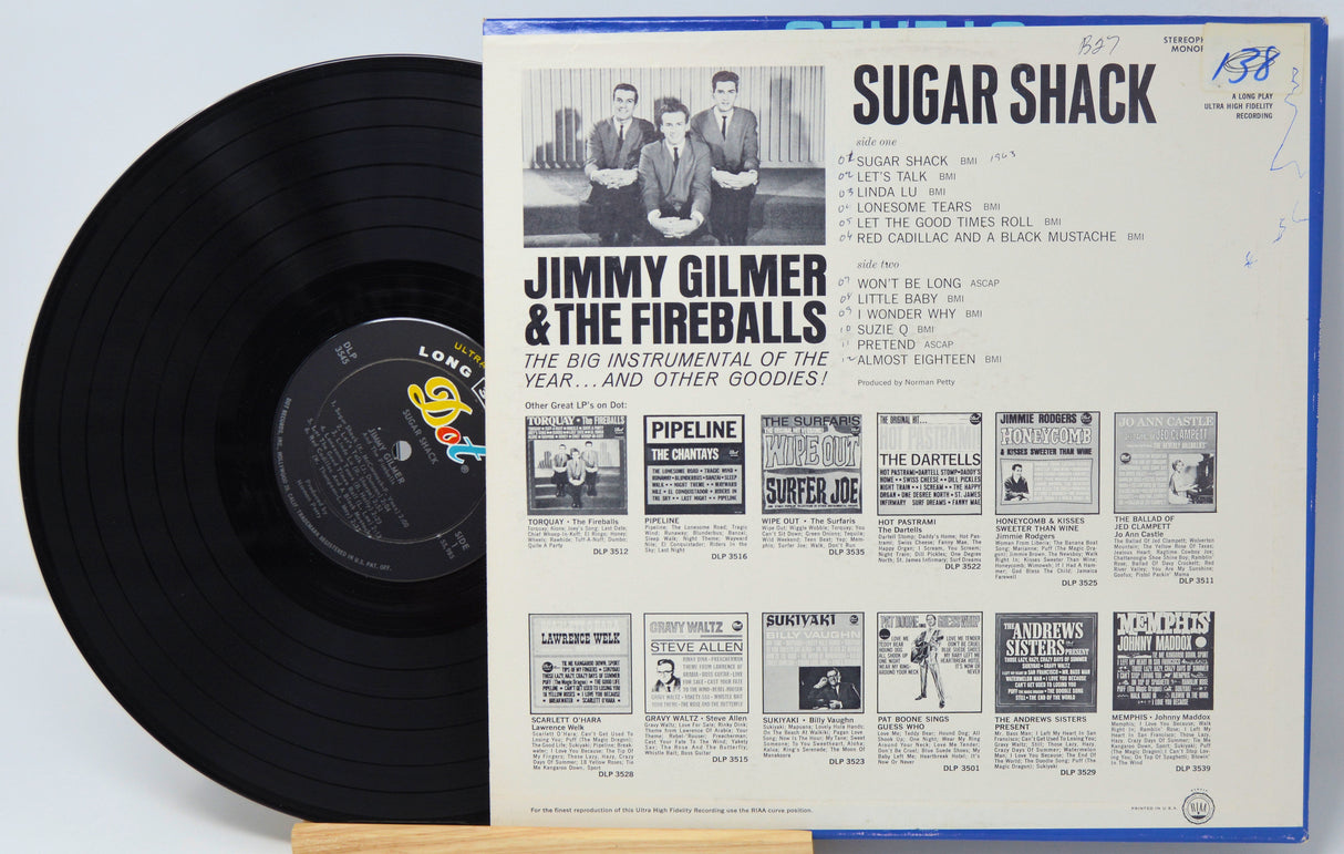 Gilmer, Jimmy & Fireballs - Sugar Shack