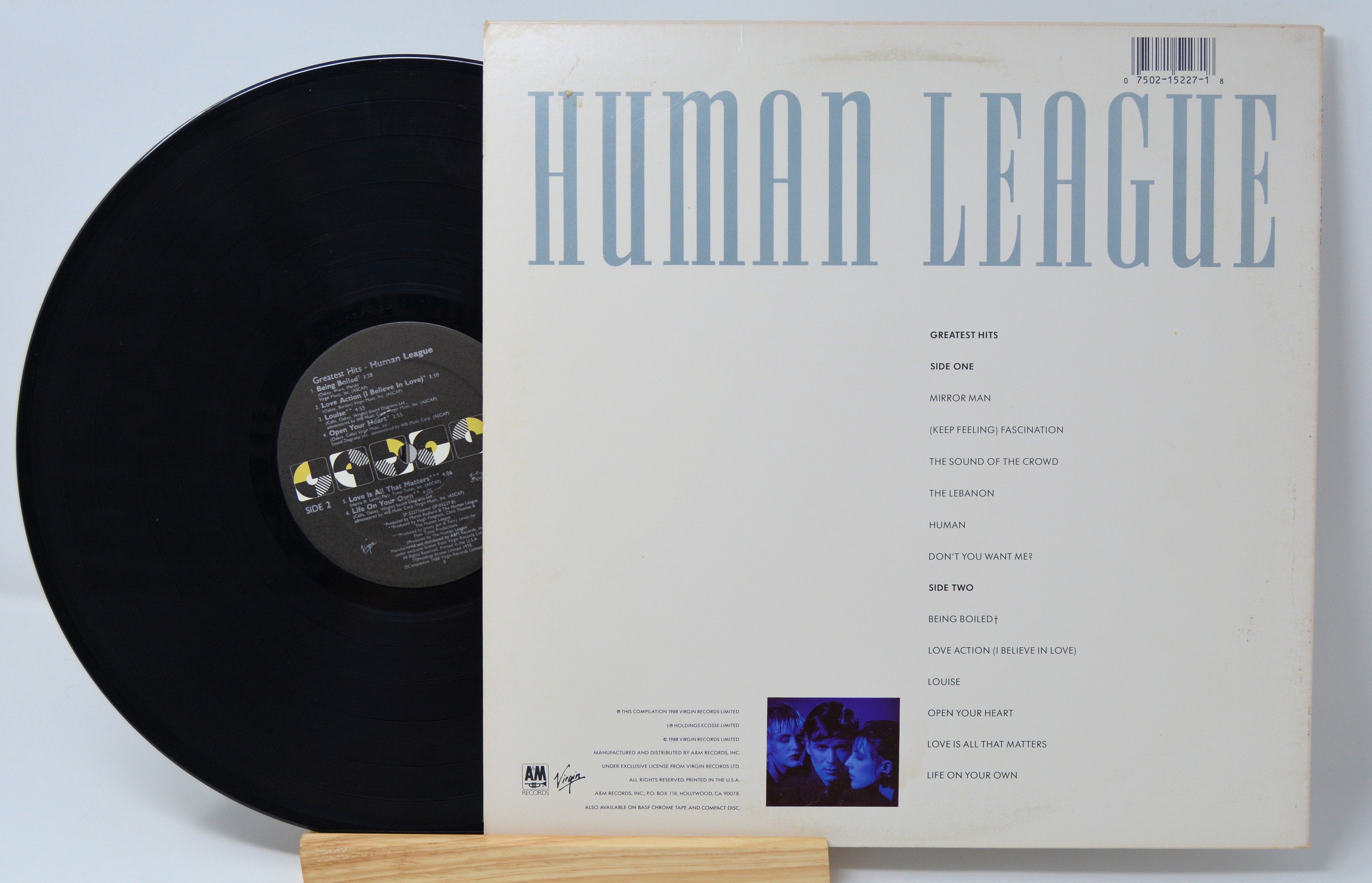 HUMAN LEAGUE HUMAN LPレコード - 洋楽