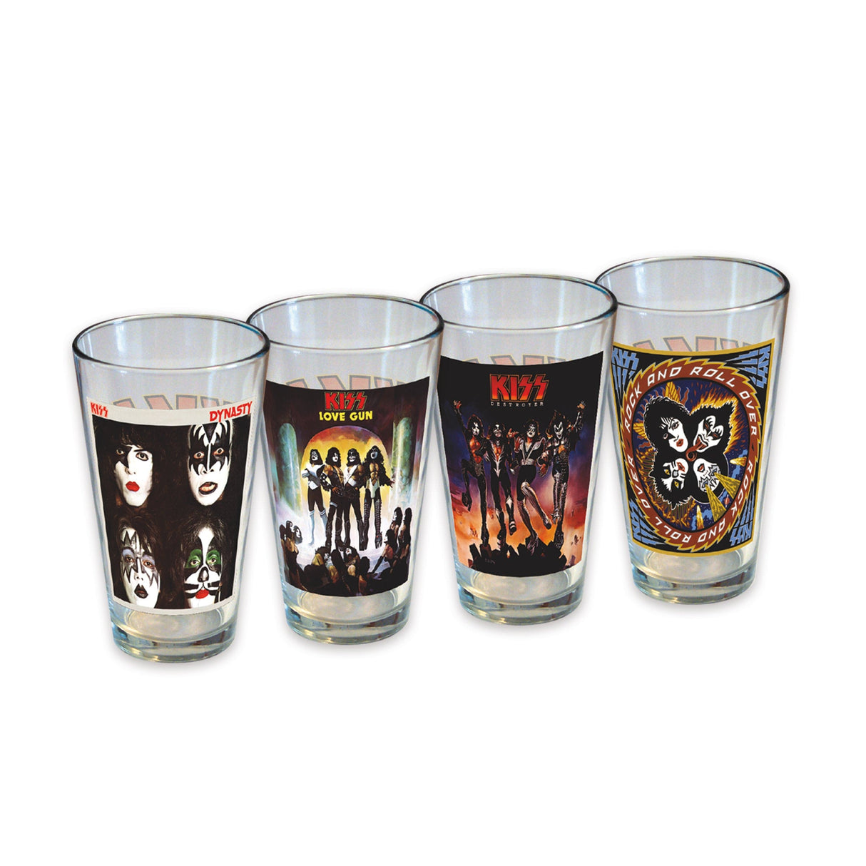 KISS - Pint Glass 4-Pack