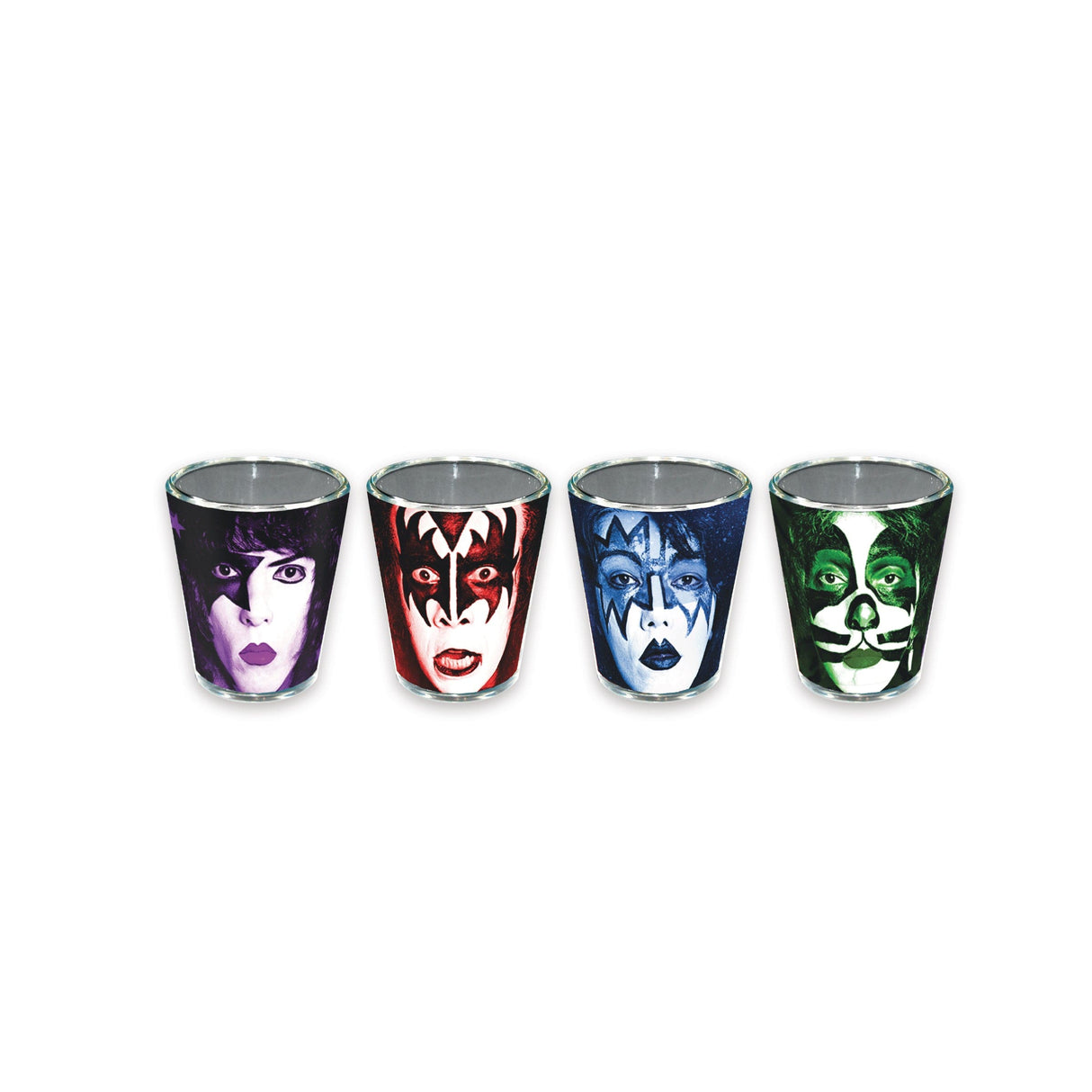 KISS - Shot Glass Set 4-Pack