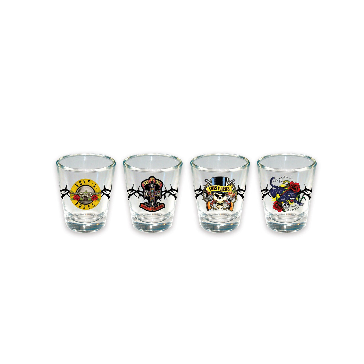 Guns N Roses - Shot Glass Set 4-Pack