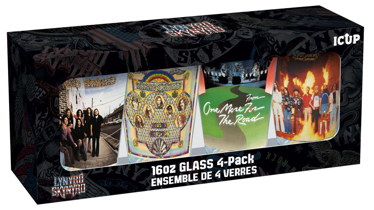 Lynyrd Skynyrd - Pint Glass 4-Pack