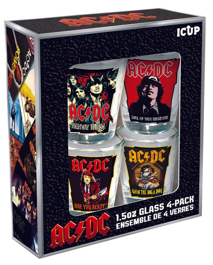 AC/DC - Shot Glass Set 4-Pack