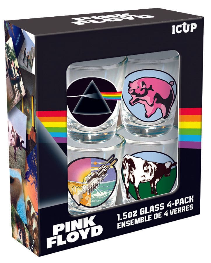 Pink Floyd - Shot Glass Set 4-Pack