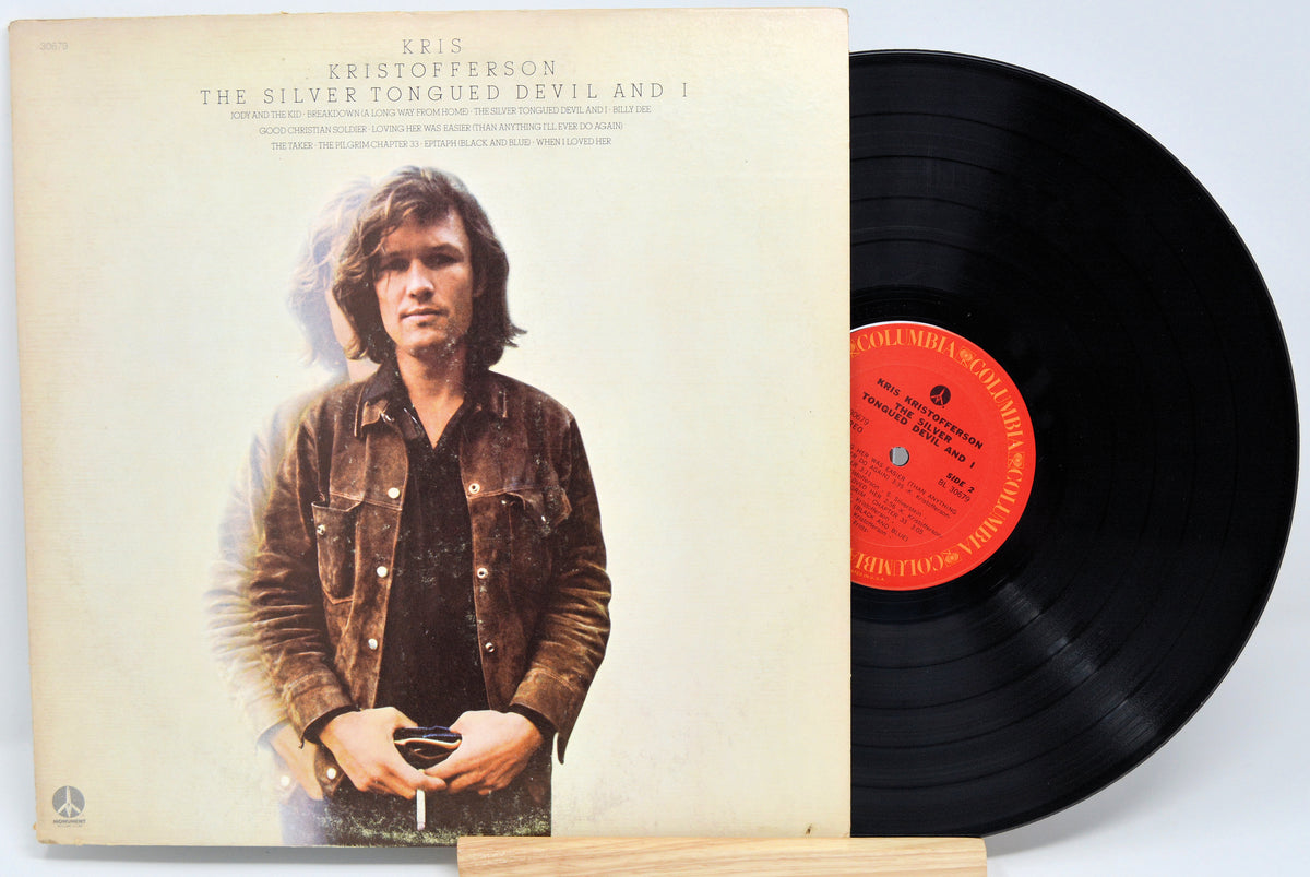 Kristofferson, Kris - The Silver Tongued Devil And I, Vinyl Record LP ...