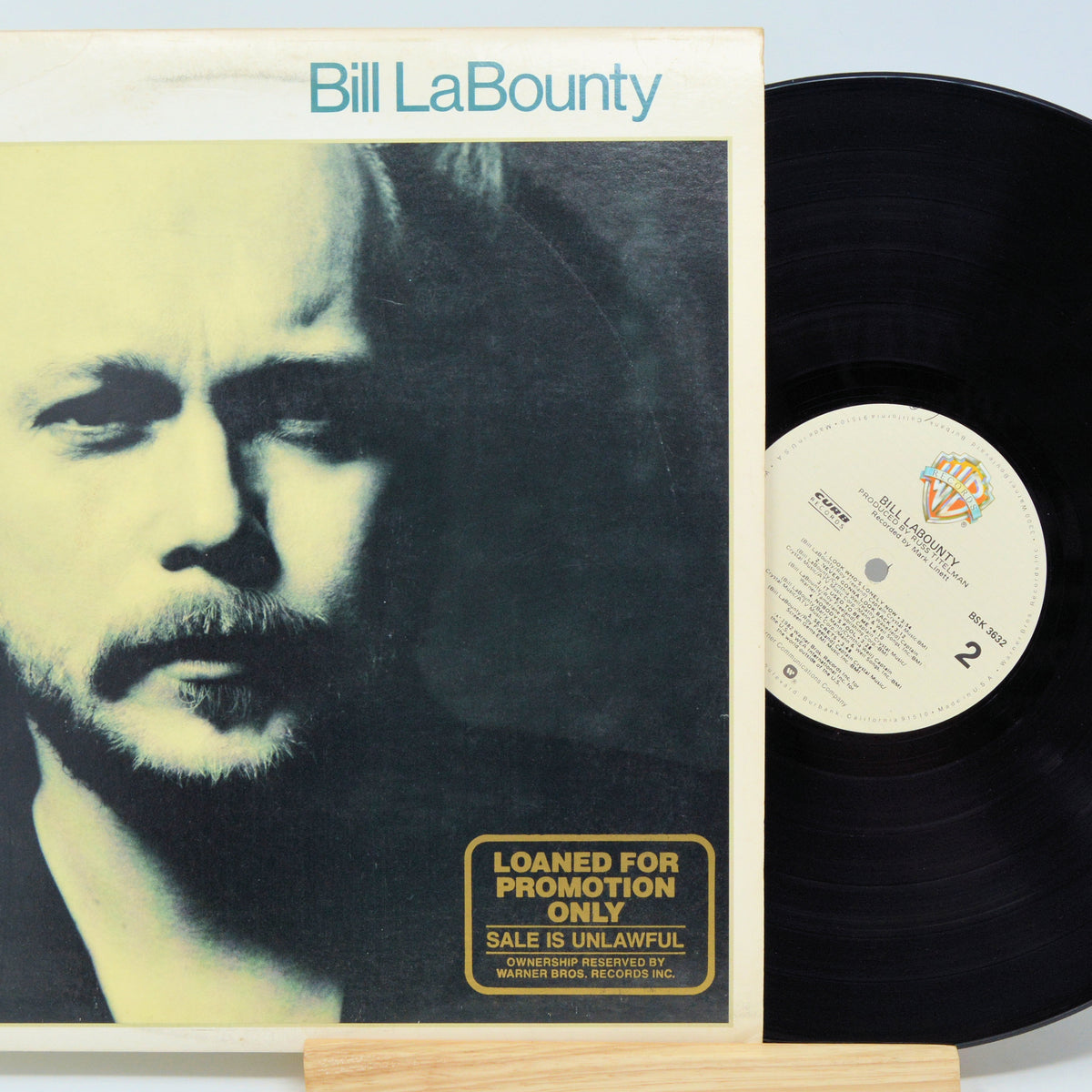 LaBounty, Bill - Self Titled, Vinyl Record Album LP, Warner Curb – Joe ...