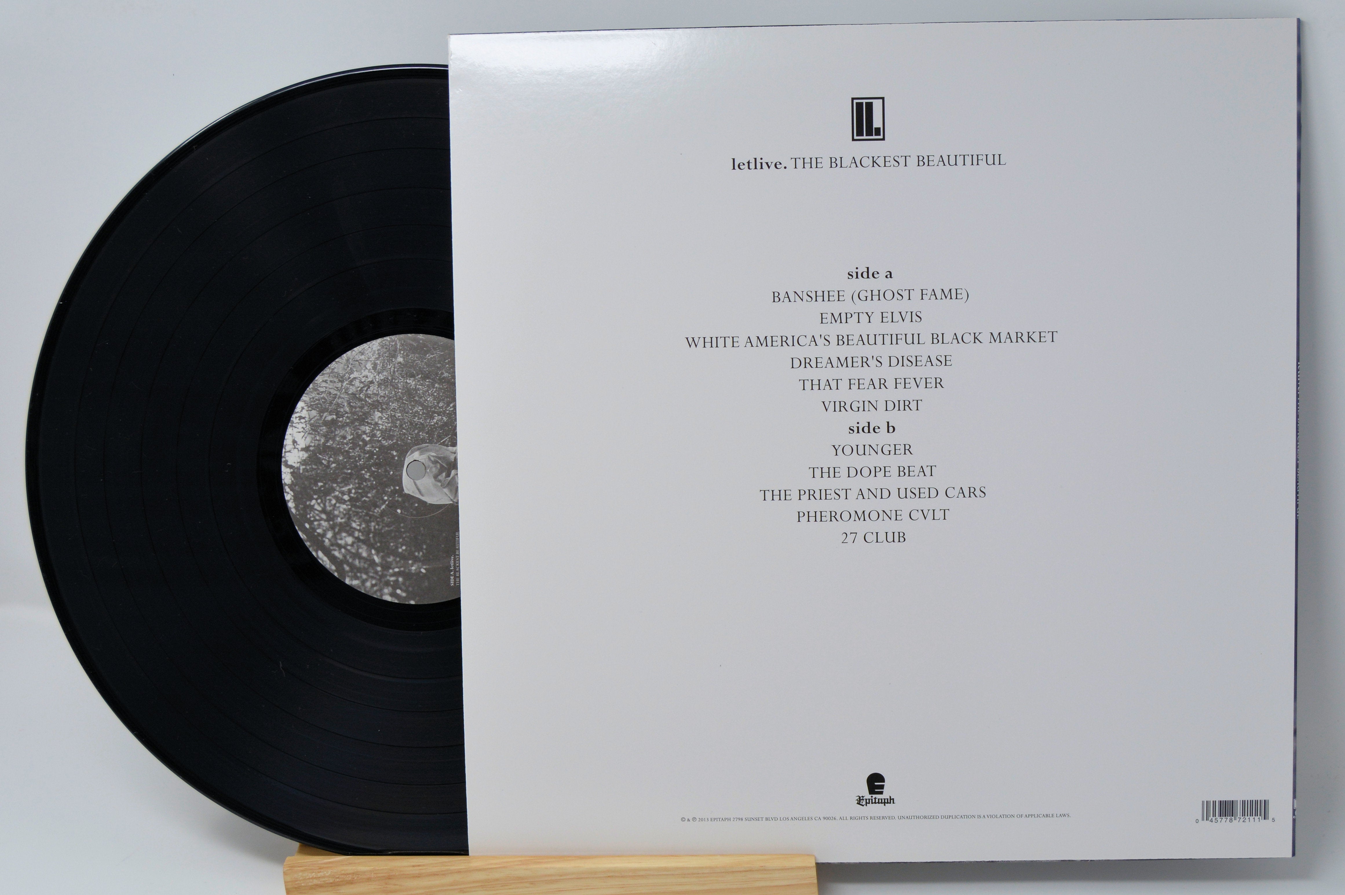 Letlive - Blackest Beautiful, Vinyl Record LP, UPC: 045778721115 – Joe ...