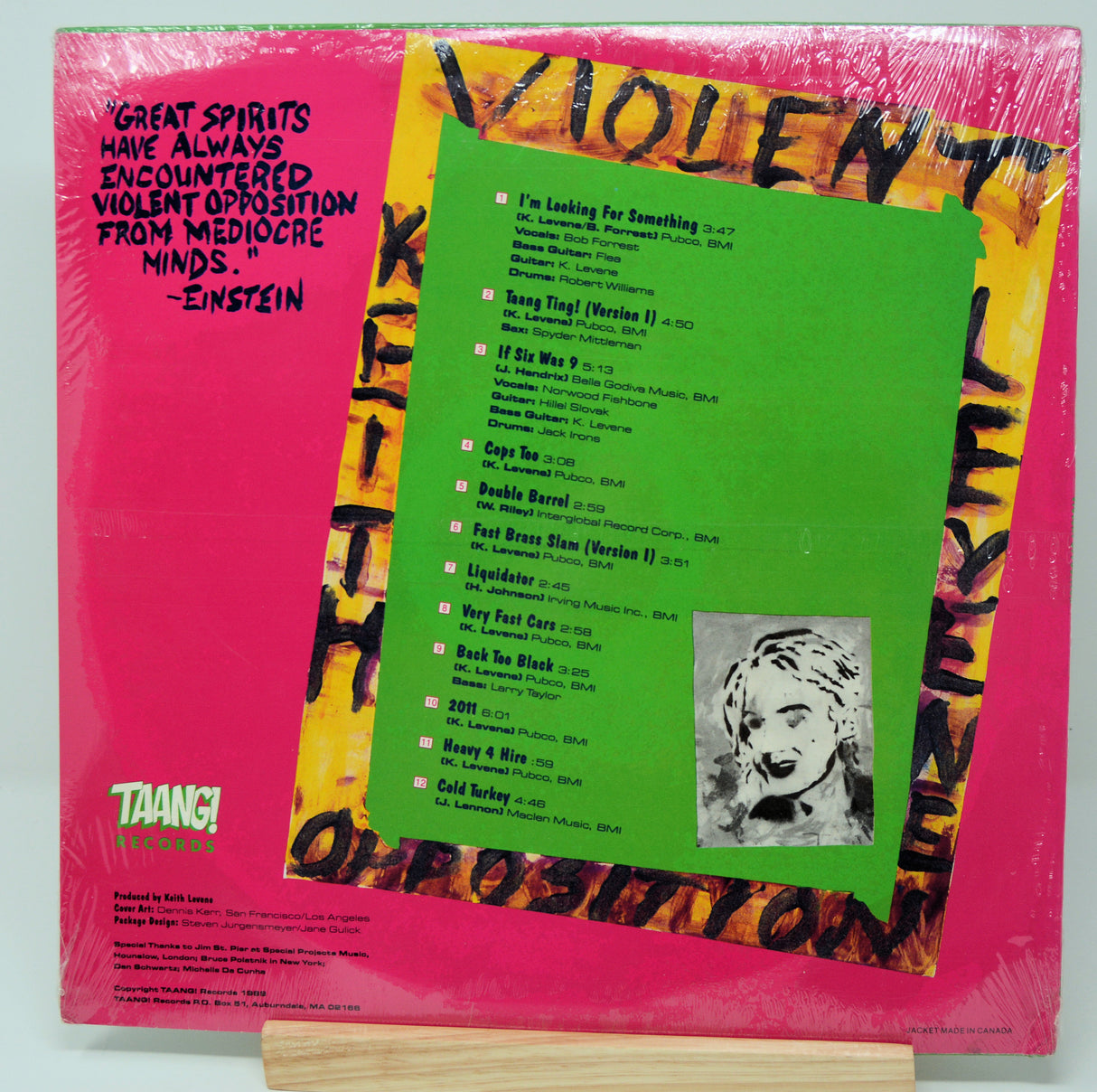 Levene, Keith - Violent Opposition