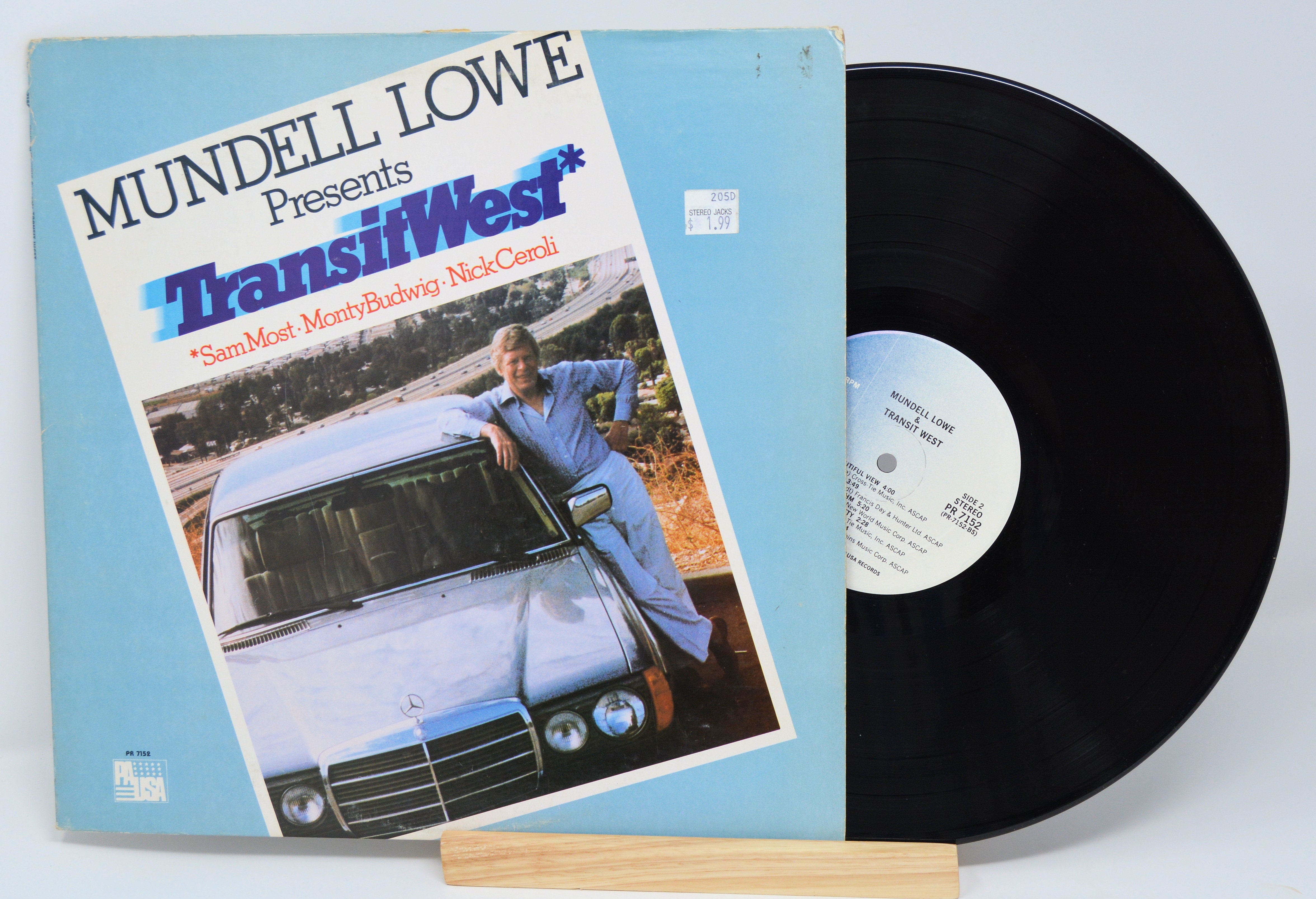 Mundell Lowe - Presents TransitWest, Vinyl Record Album LP, PAUSA – Joe ...