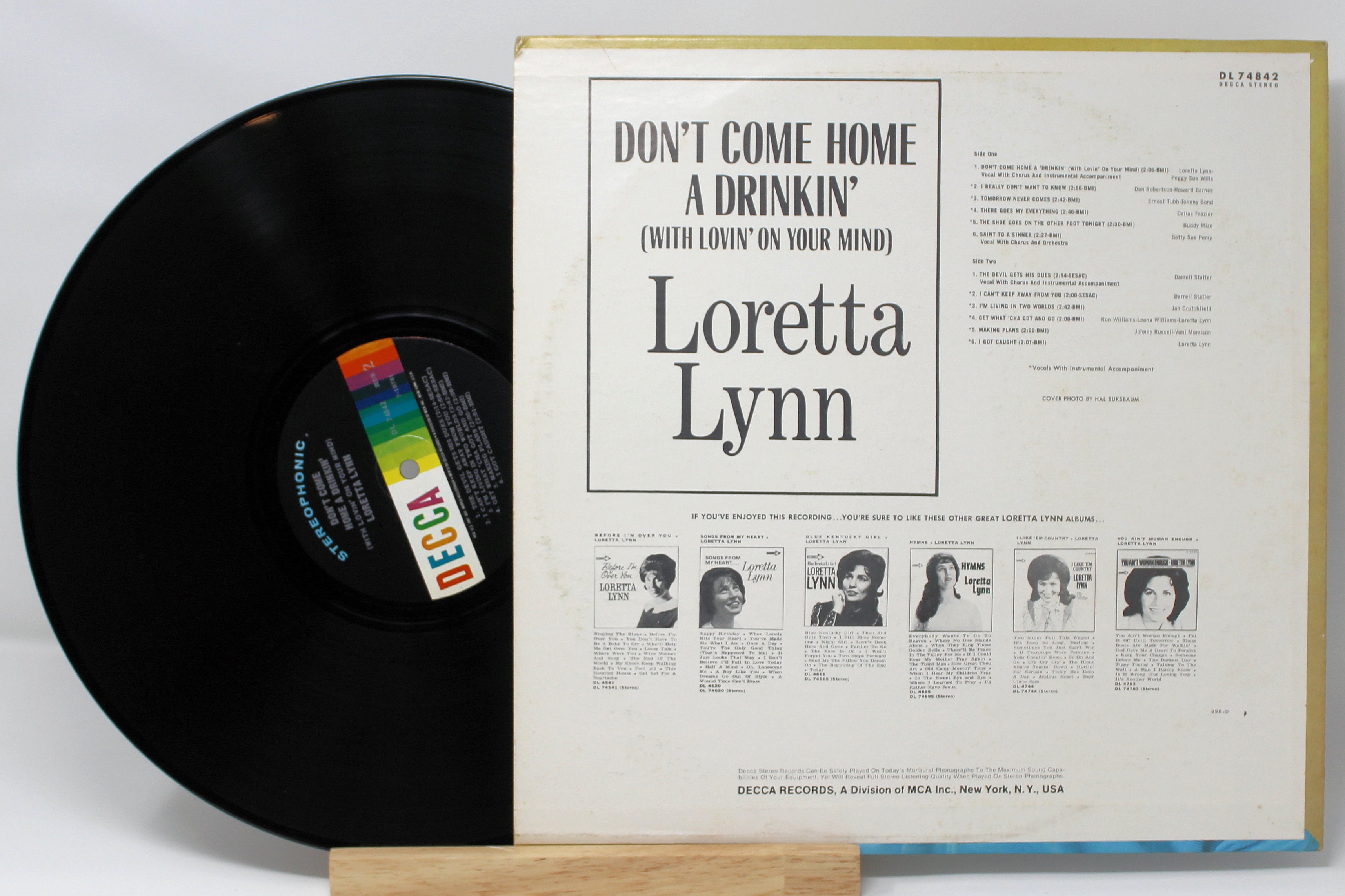 Loretta Lynn - Don't Come Home A Drinkin, Vinyl Record Album LP – Joe's ...