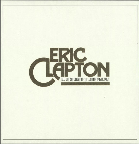 Clapton, Eric - Studio Album Collection 1970-1981