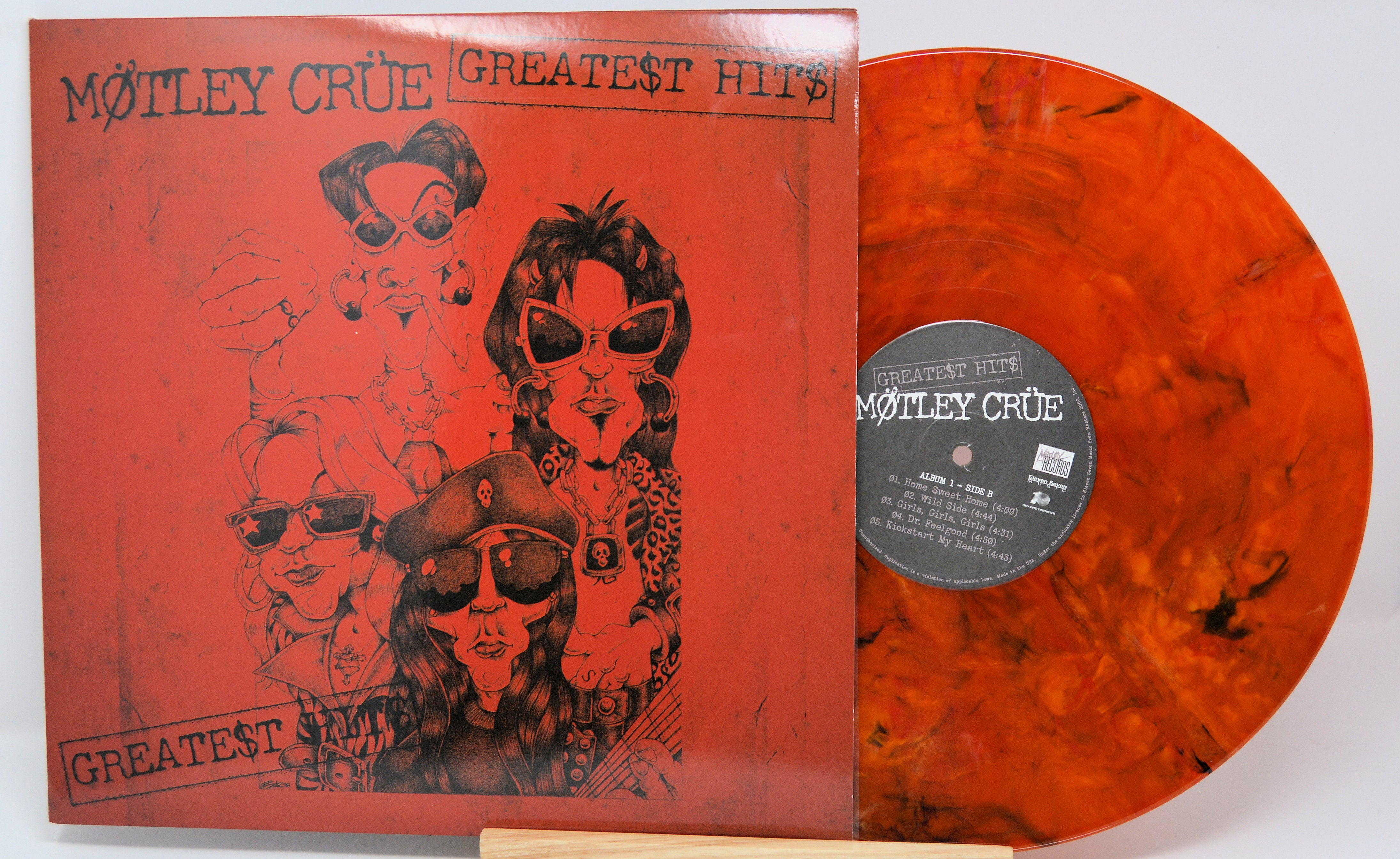 Motley Crüe newest - Greatest Hits Vinyl Record 2009 1st Pressing