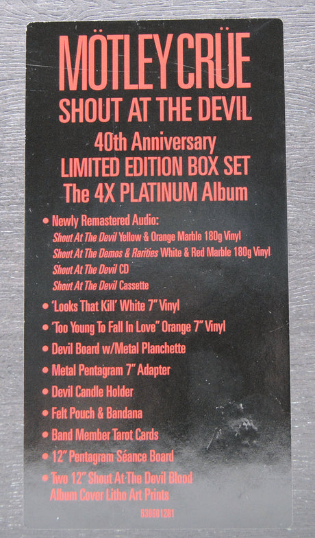 Motley Crue - Shout At The Devil 40th Box