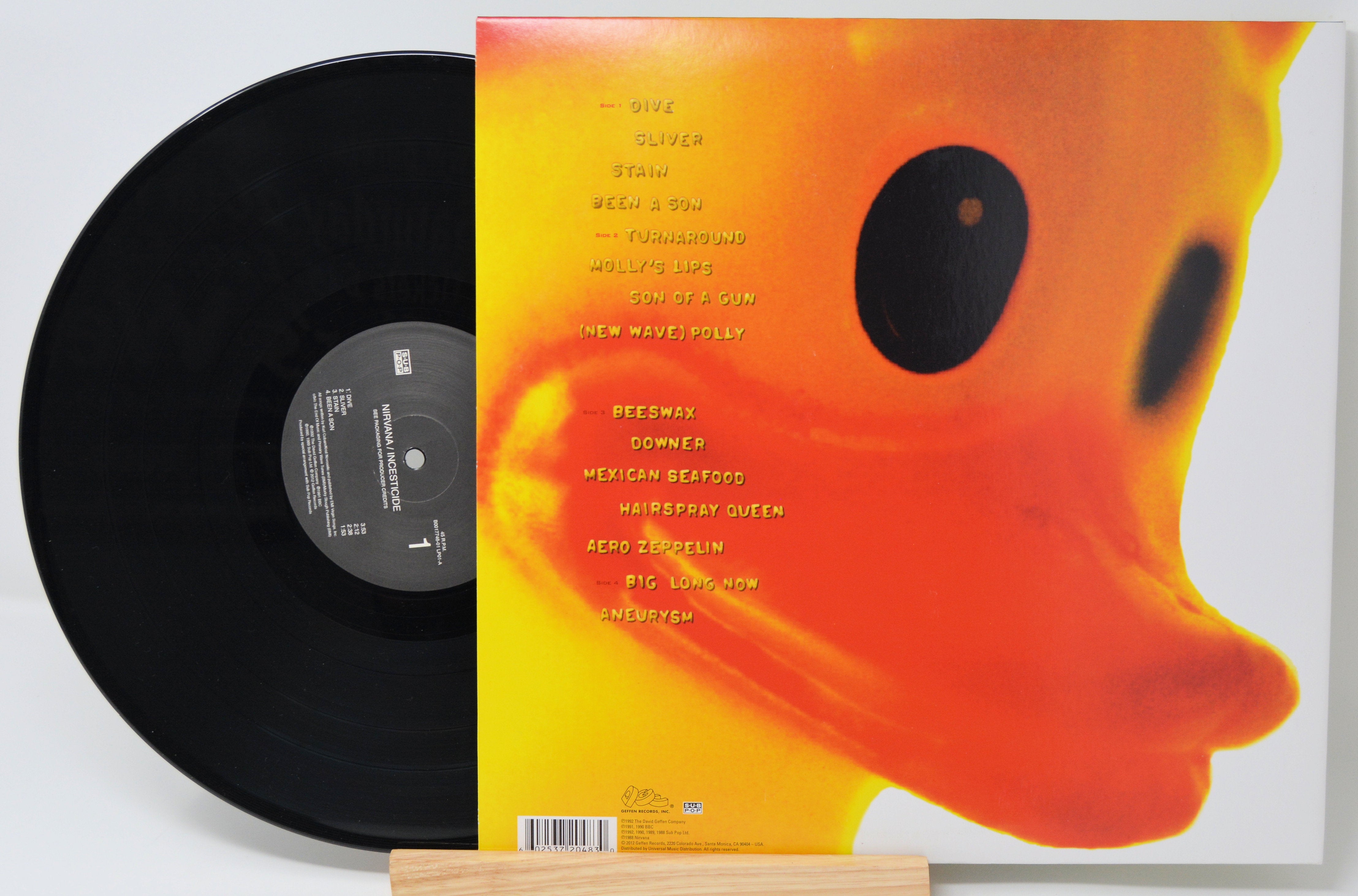 Nirvana: Incesticide (180g, 45rpm) Vinyl 2LP