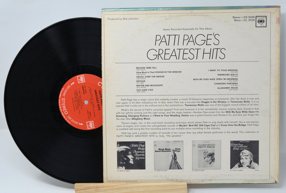 Page, Patty - Greatest Hits