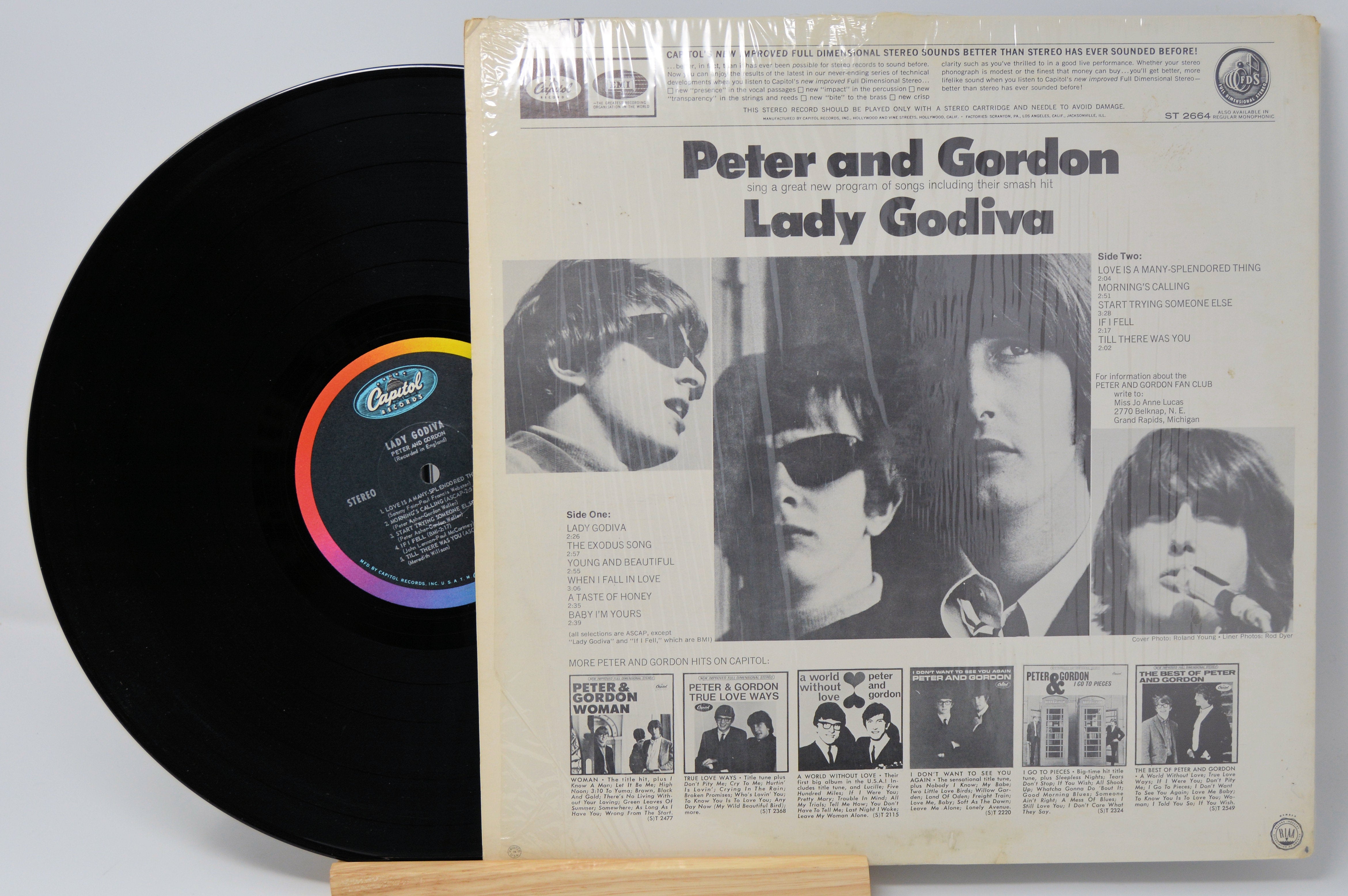 Peter & Gordon - Lady Godiva, Vinyl Record Album LP – Joe's Albums