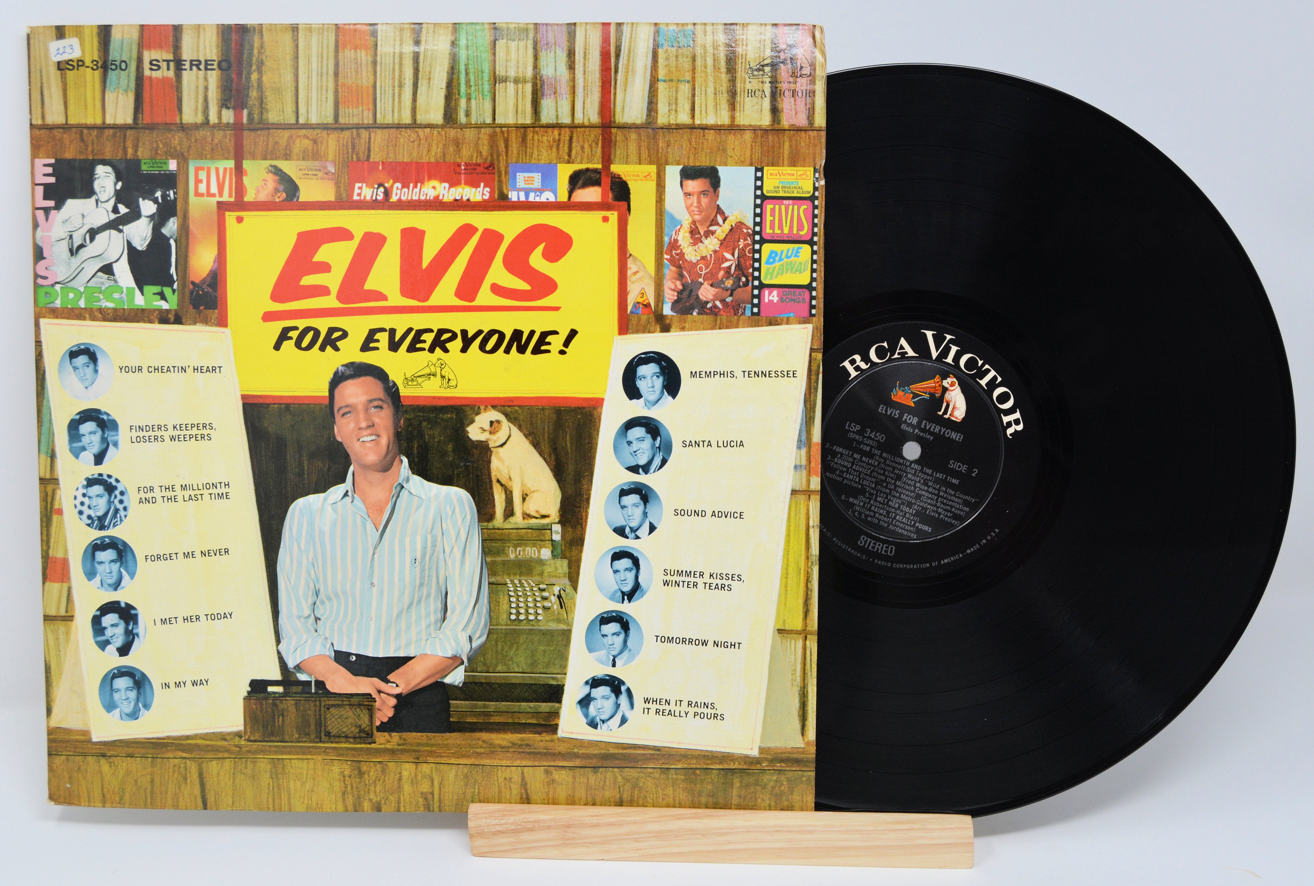 Presley Elvis Elvis For Everyone Vinyl Record Album Lp Joes Albums 3679