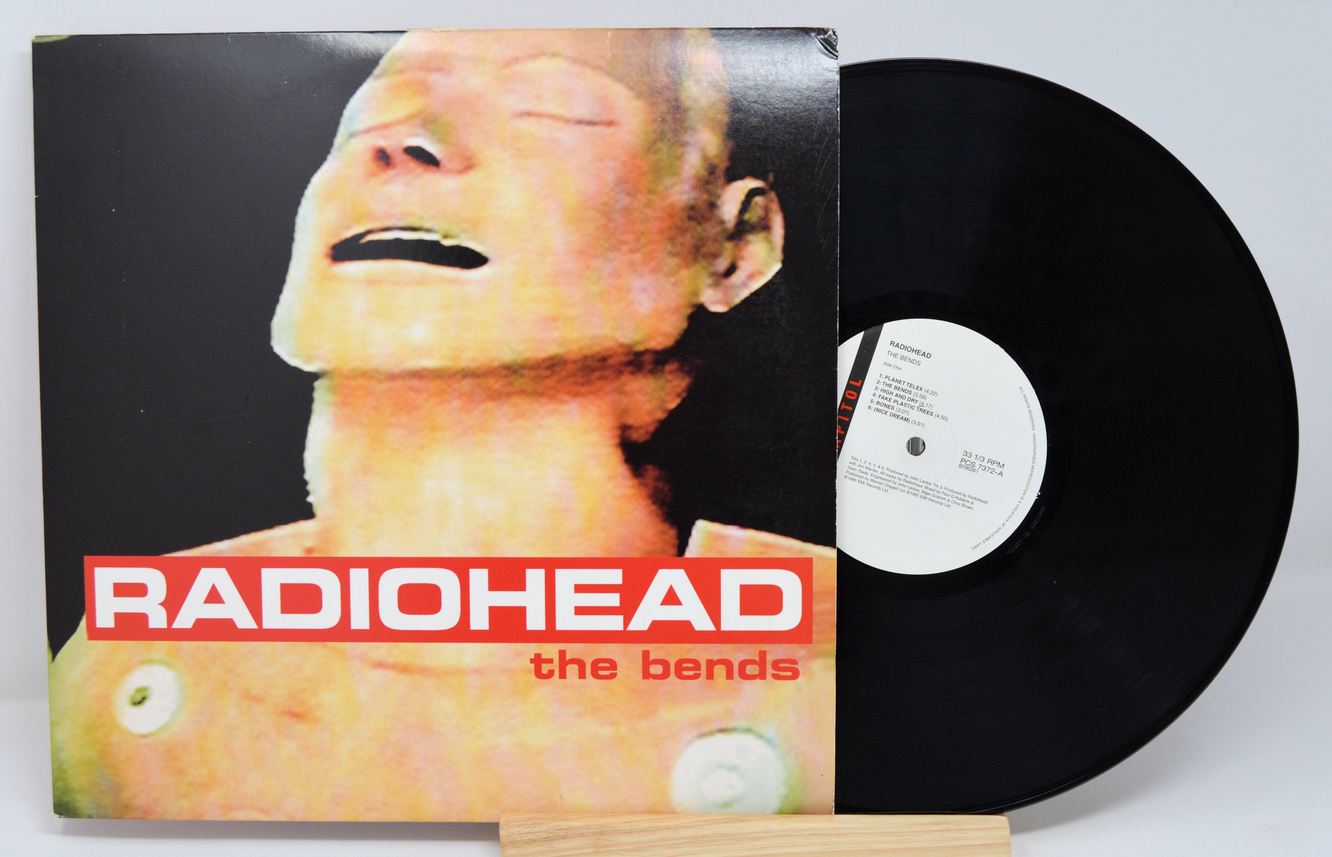 レコードUKオリジナル　1stプレス Radiohead the bends レコード
