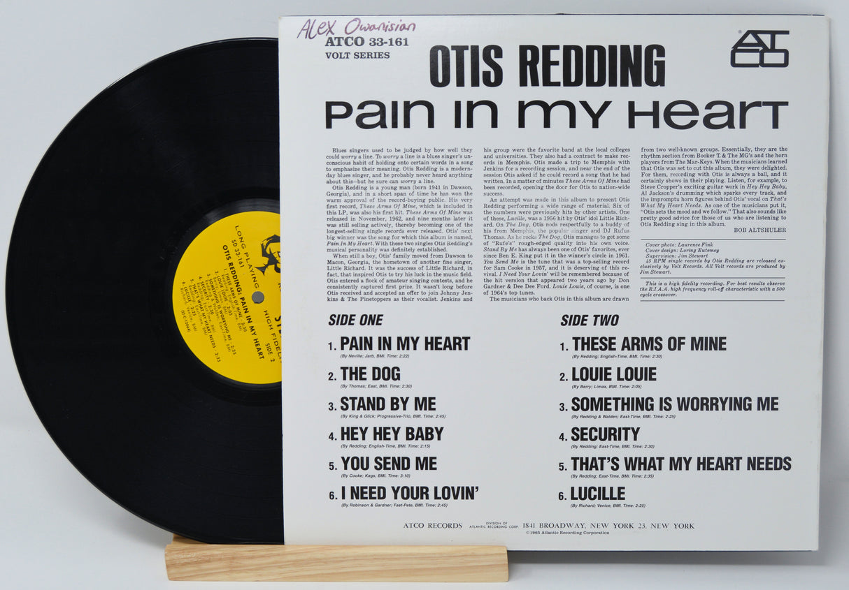 Redding, Otis - Pain In My Heart