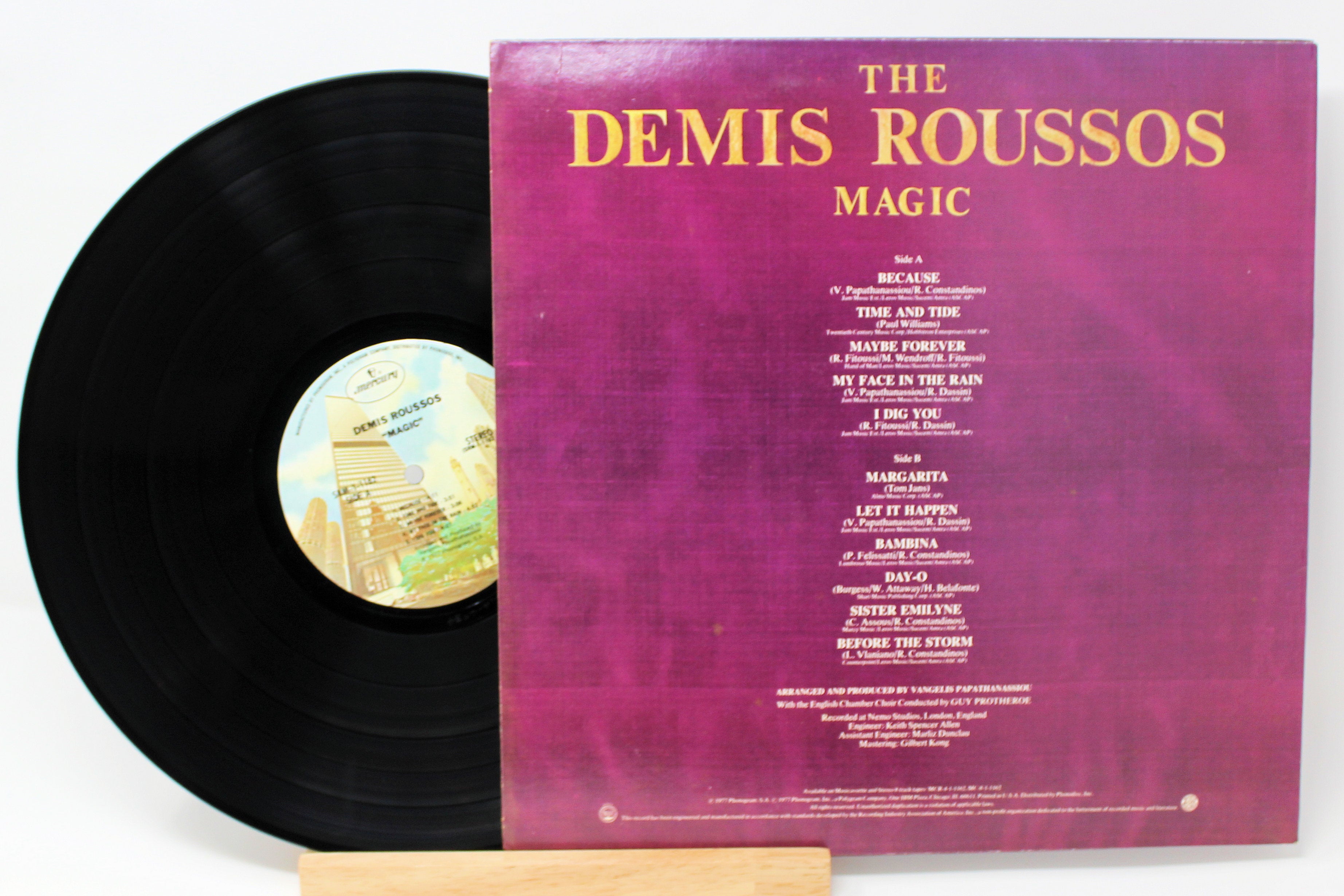 Demis Roussos - Magic, Vinyl Record Album LP, Phonogram, Polygram – Joe ...