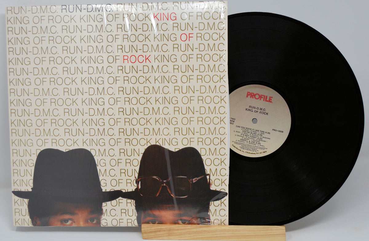 Run DMC - King Of Rock, Vinyl Record Album LP, Rap, Hip Hop, Profile ...