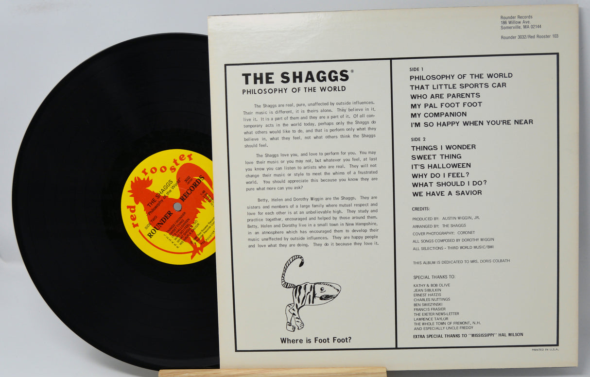 Shaggs - Philosophy Of The World